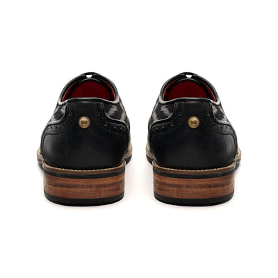 Ikat Brogues Women - Coal