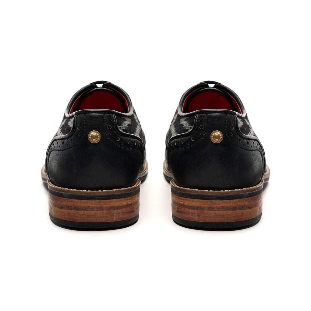 Ikat Brogues Women - Coal