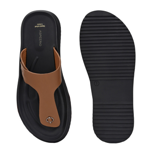 Comet Leather Slippers by Aspeerio
