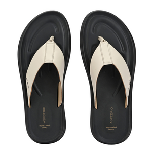 Comet Leather Slippers by Aspeerio