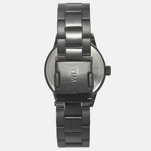 Fashion Men Quartz Black Dial Chronograph Stainless Steel Watch TWEG19911