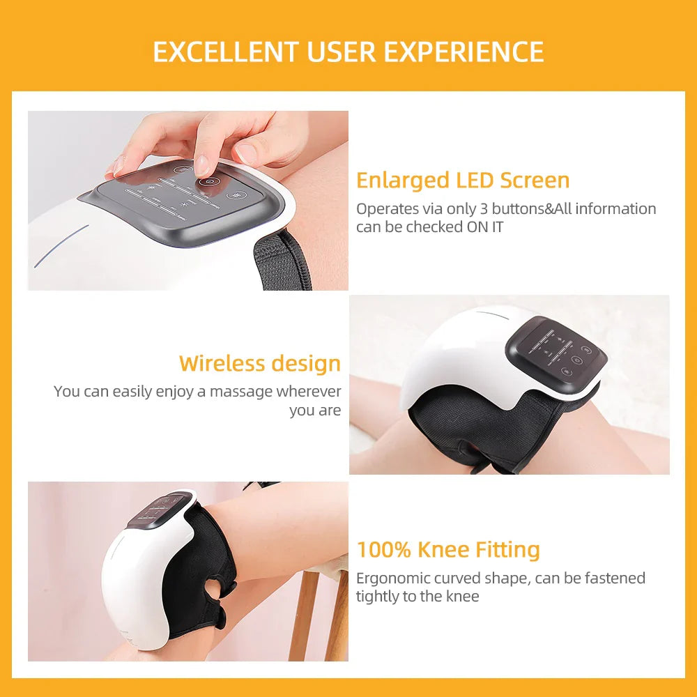 Upyogaa Wireless Knee & Shoulder Massager | 1 Year Warranty