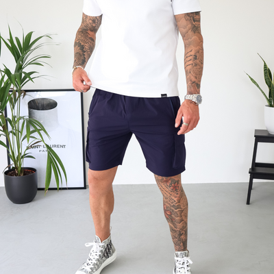 CAPO Lightweight Navy Cargo Shorts