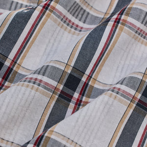 White Checks Slim Fit Shirt