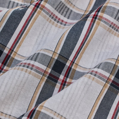 White Checks Slim Fit Shirt