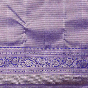 Blue elephant buttas silk saree , intricate pallu & border of thilkam mokku , muthu, banaras & jaal design