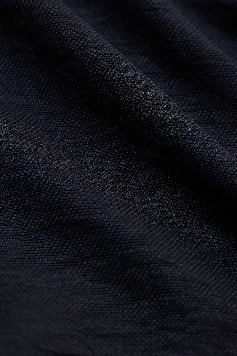 Black Textured Shirt