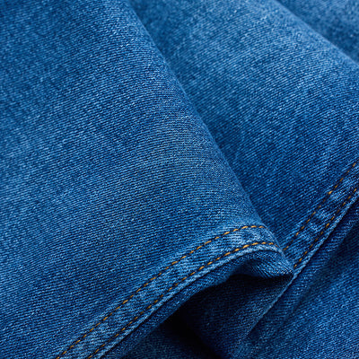 Blue Distressed Slim Fit Jeans