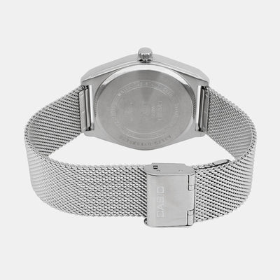 Enticer Men Quartz White Dial Chronograph Stainless Steel Watch A2180