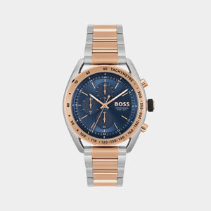 Center Court Men Quartz Blue Dial Chronograph Stainless Steel Watch 1514026