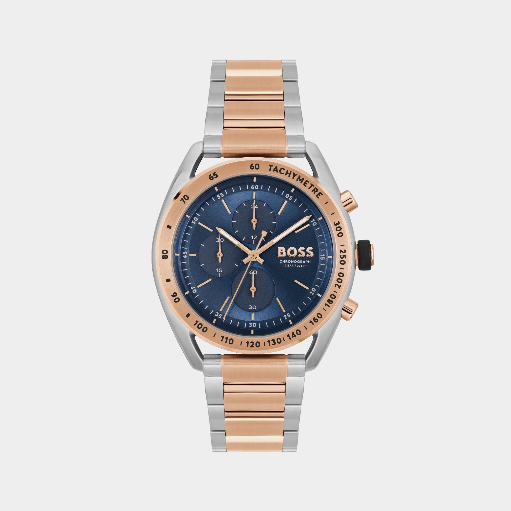 Center Court Men Quartz Blue Dial Chronograph Stainless Steel Watch 1514026