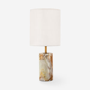 Jade and Brass Mini Table Lamp by Regina Andrew