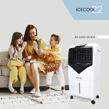Icecool Room/Personal Air Cooler  (White Black)