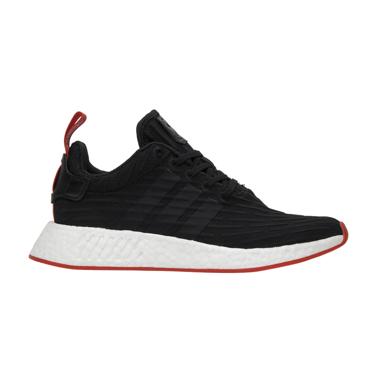 adidas NMD R2 Core Black Red Two Toned