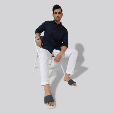 De-Stress Slides : White-Blue