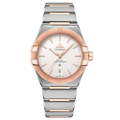 Omega Constellation Co Axial Master Chronometer Silver Dial Men 39MM
