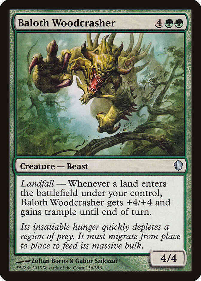 Baloth Woodcrasher [136] [Commander 2013] [Non-Foil]