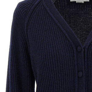Victoria Beckham Stepped Hem Cardigan