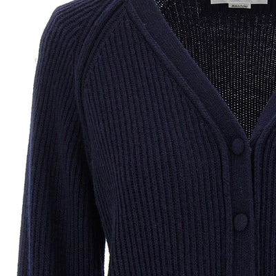 Victoria Beckham Stepped Hem Cardigan