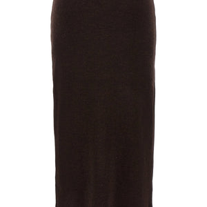 Victoria Beckham Bottoni Midi Skirt