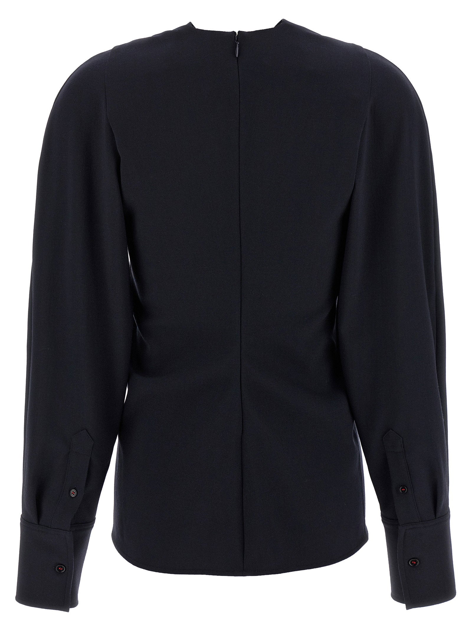 Victoria Beckham Twist Detail Blouse