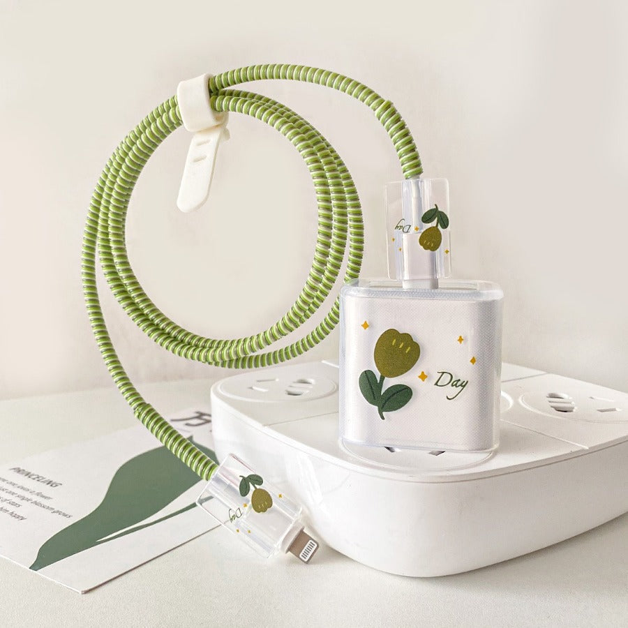 Eco-Bloom Flower Charger Protector Set