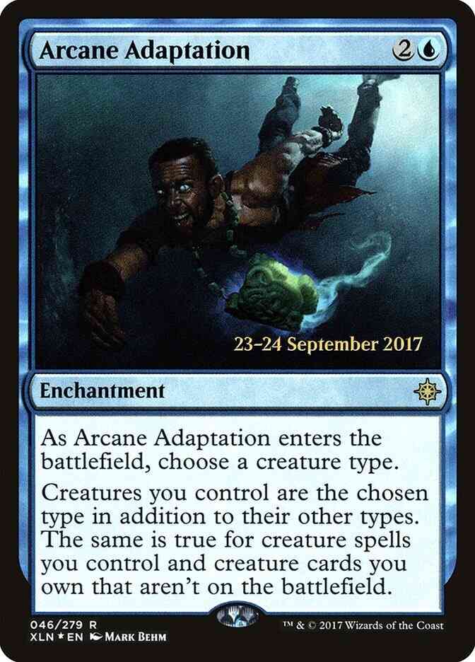 Arcane Adaptation [46s] [Ixalan Promos] [Foil]