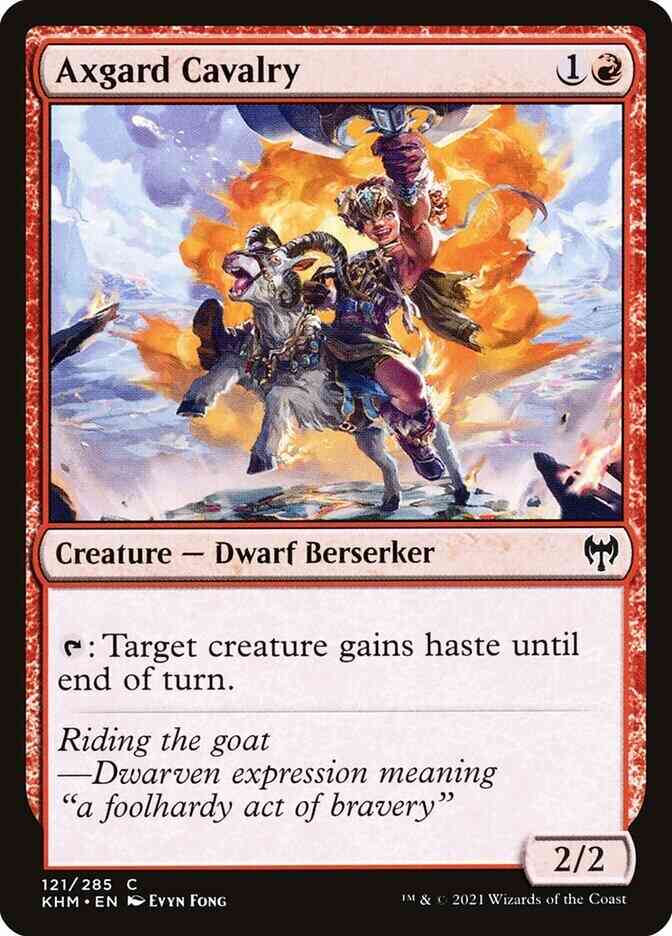 Axgard Cavalry [121] [Kaldheim] [Non-Foil]