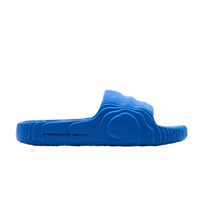adidas Adilette 22 Slides Blue Bird Core Black