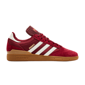 adidas Busenitz Collegiate Burgundy Chalk White Gold Metallic