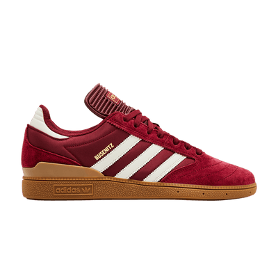 adidas Busenitz Collegiate Burgundy Chalk White Gold Metallic