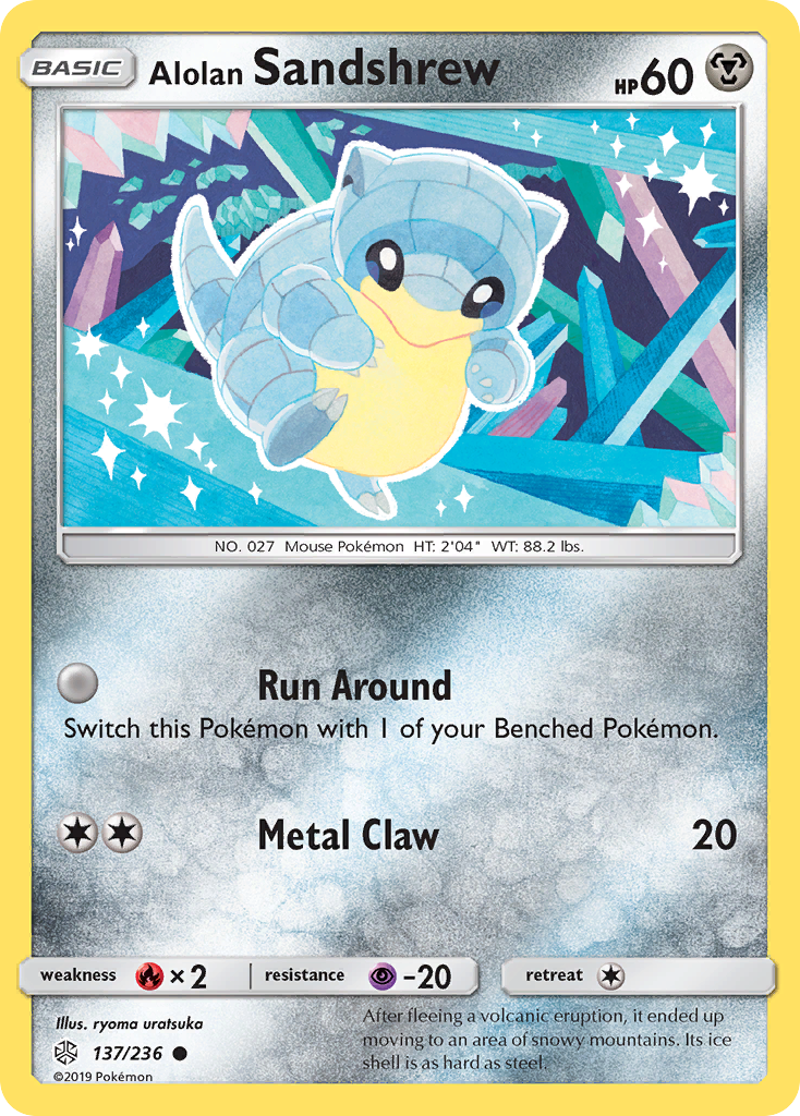 Alolan Sandshrew - 137/236 - Common