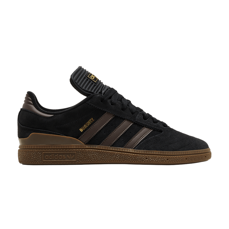 adidas Busenitz Pro Core Black Brown Gold Metallic