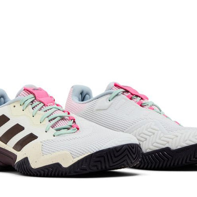 adidas Barricade 13 Crystal White Aurora Met. Semi Green Spark