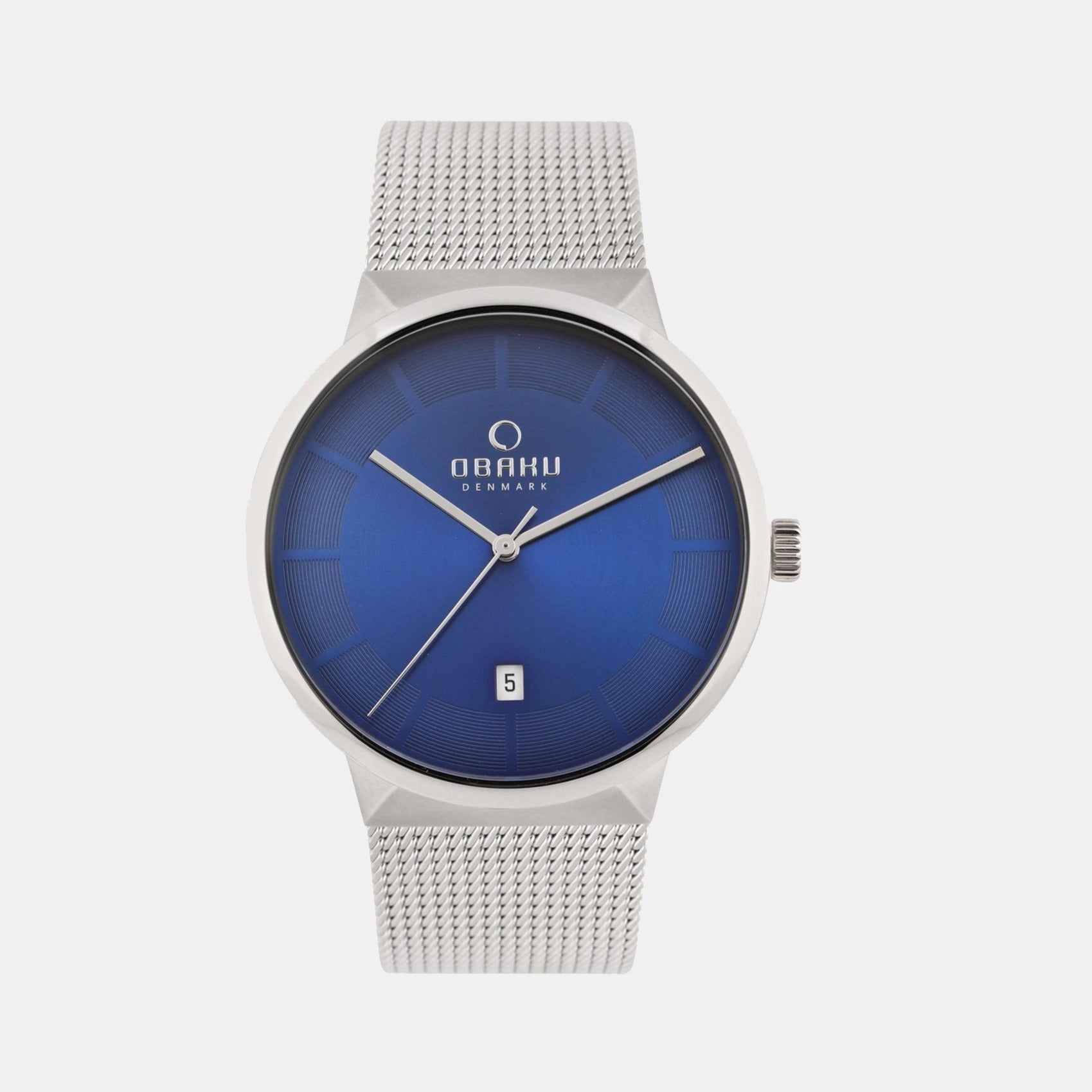 Hav Cyan Men Quartz Blue Dial Analog Stainless Steel Watch V200GDCLMC
