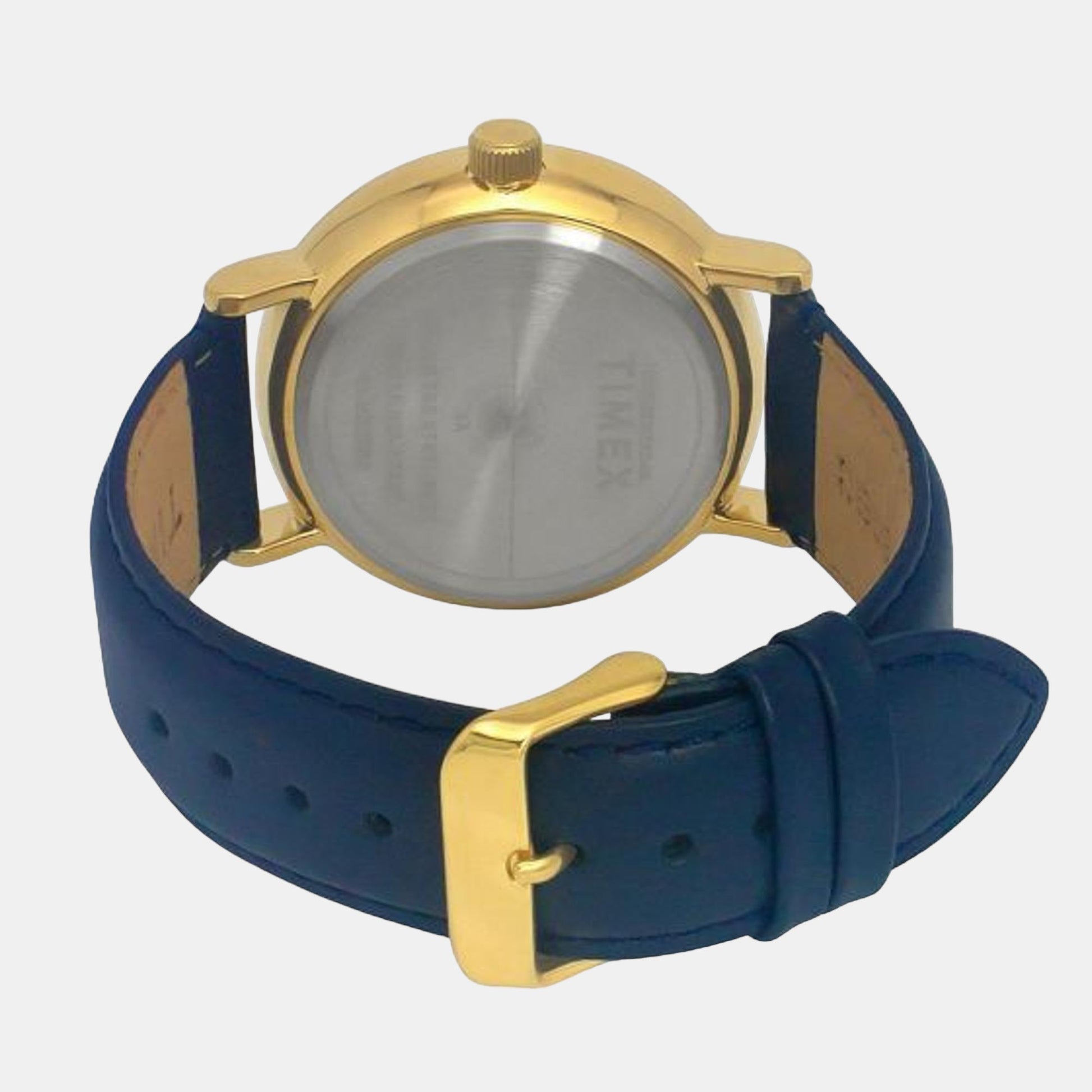 Fashion Men Quartz Blue Dial Chronograph Leather Watch TWEG20016