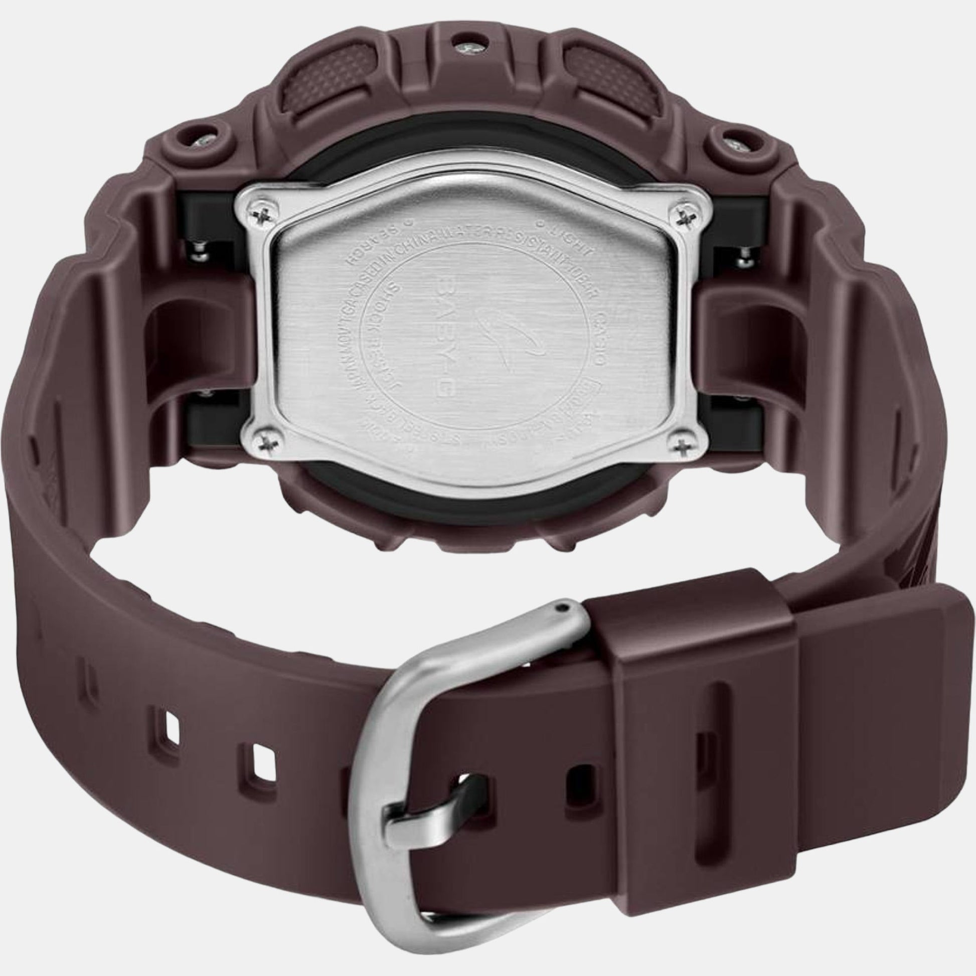 Baby-G Women Quartz Silver Dial Analog-Digital Resin Watch B229