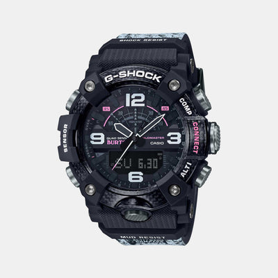 G-Shock Men Quartz Black Dial Analog-Digital Resin Watch G1023