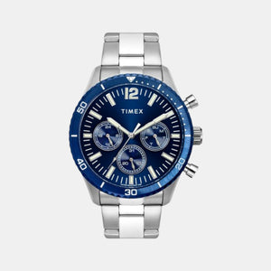 E Class Men Quartz Blue Dial Chronograph Stainless Steel Watch TWEG22203