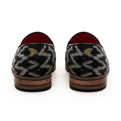 Ikat Loafers Men – Coal