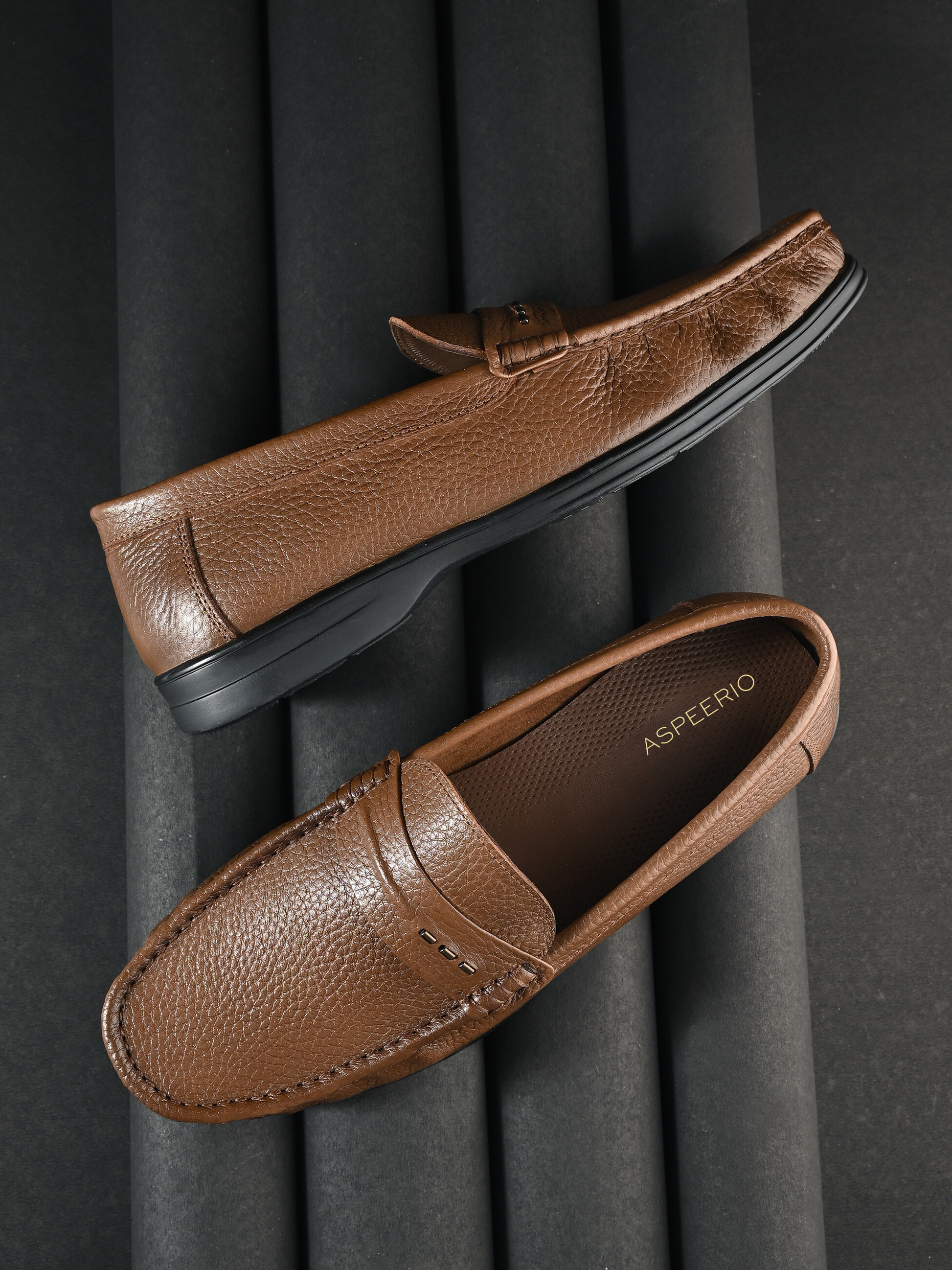 Nova Buckled Loafers by Aspeerio