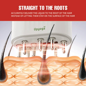 Upyogaa Red Light Therapy Electric Scalp Massager & Hair Oil Applicator | 1 Year Warranty