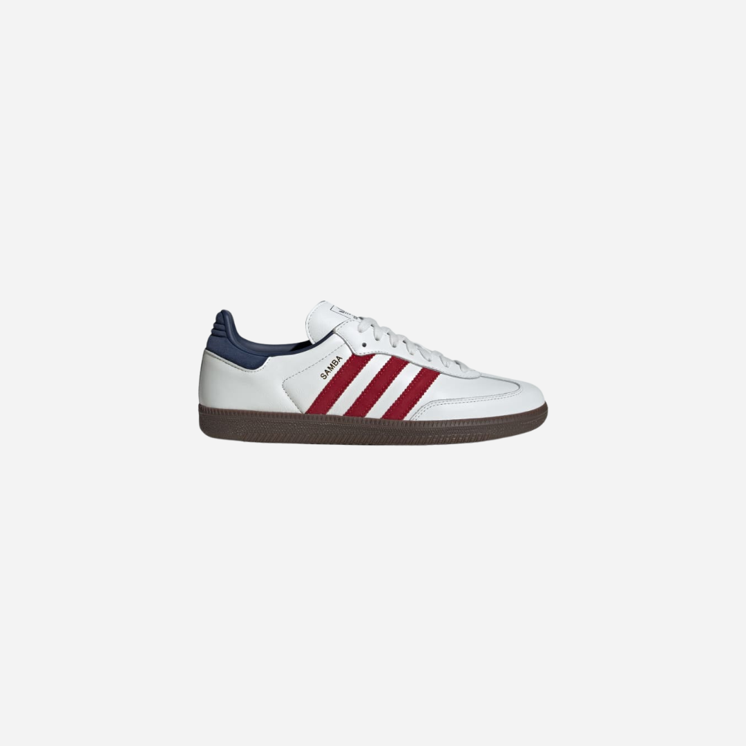 Adidas Samba Og Shoes Core White / Victory Red / Night Indigo