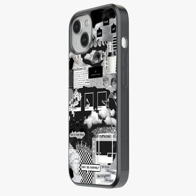 Why Be Normal Glass Case