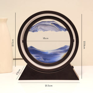 Rotating Sandscape Decorative Lamp