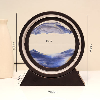 Rotating Sandscape Decorative Lamp