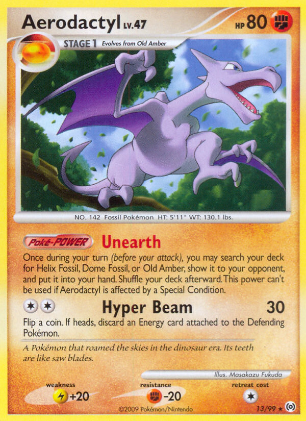 Aerodactyl - 13/99 - Rare