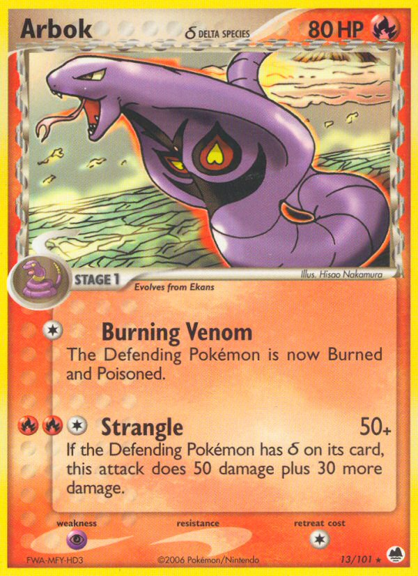 Arbok δ - 13/101 - Rare