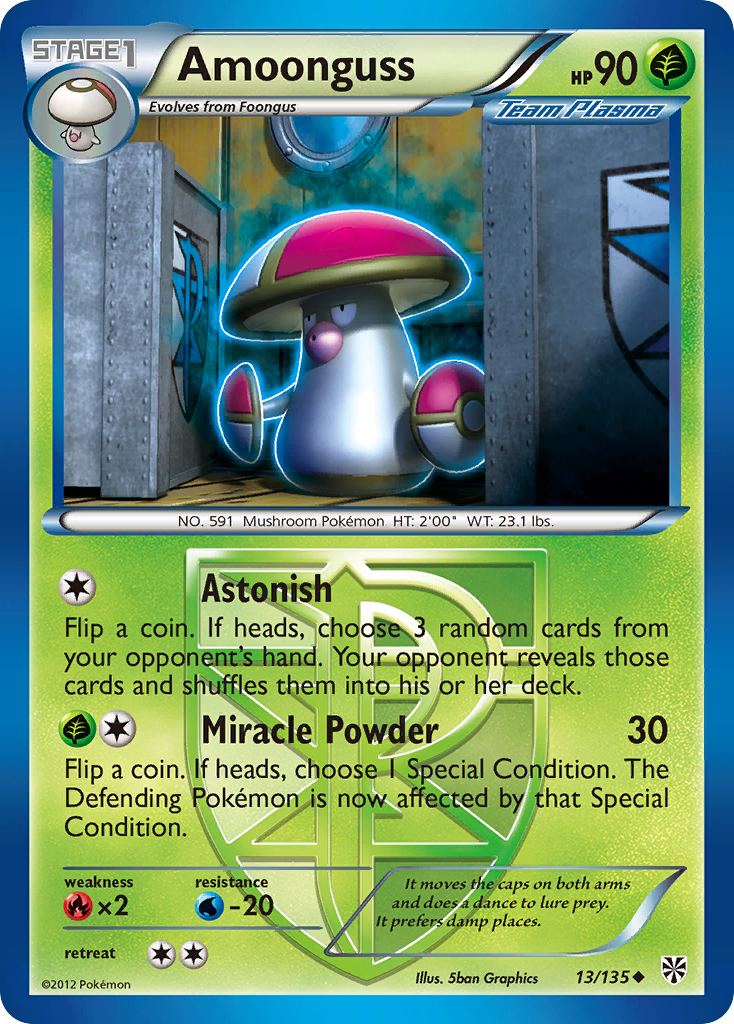 Amoonguss - 13/135 - Uncommon