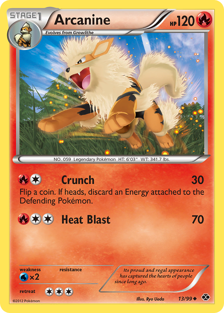 Arcanine - 13/99 - Uncommon